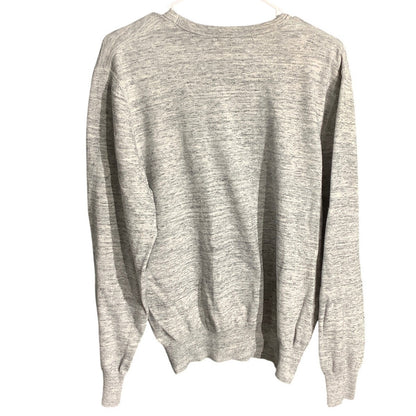 J.Crew Crew Neck Sweater Gray, Men’s Size XL — Classic, Casual, Minimalist