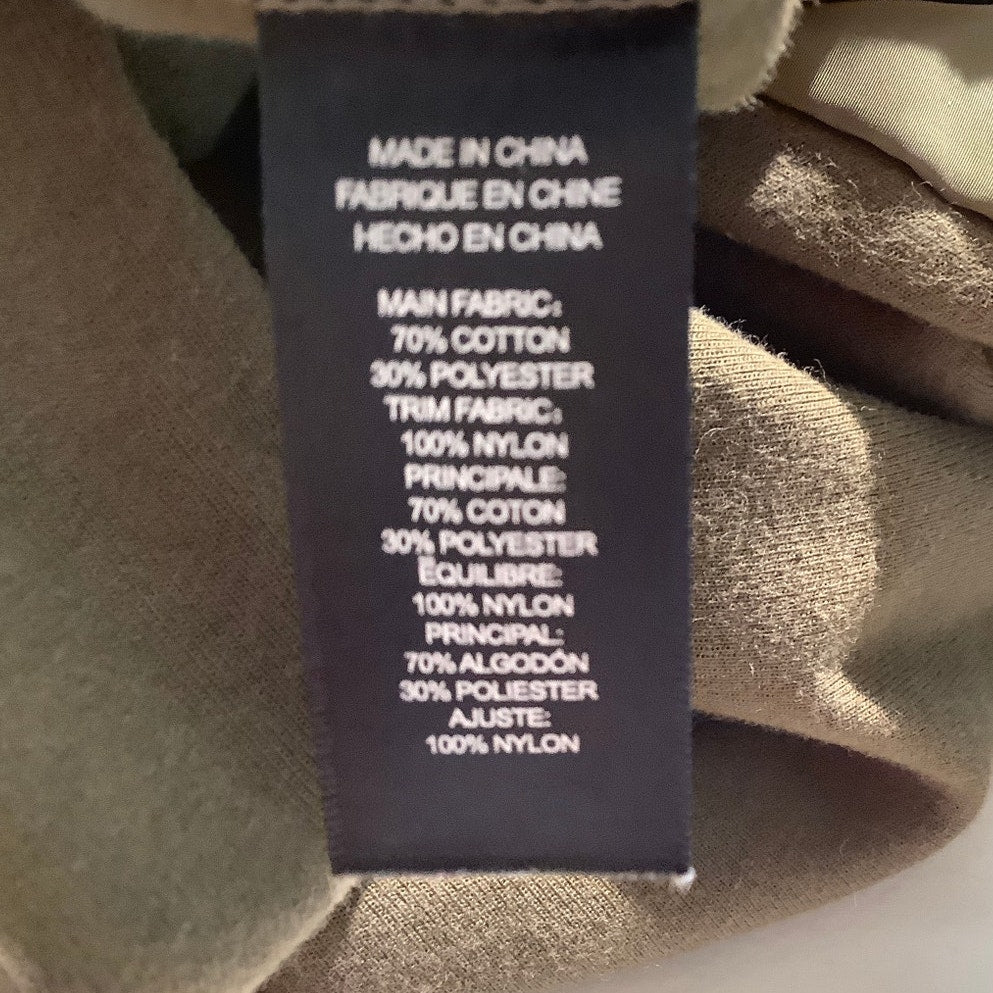 Sean John Men’s Long Sleeve Sweatshirt Size 4XL – Army Green, Casual, Streetwear