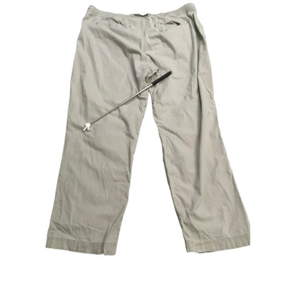 Gramicci Men's Cotton Khaki Pants XXL 34 Length Vintage Minimalist, Relaxed
