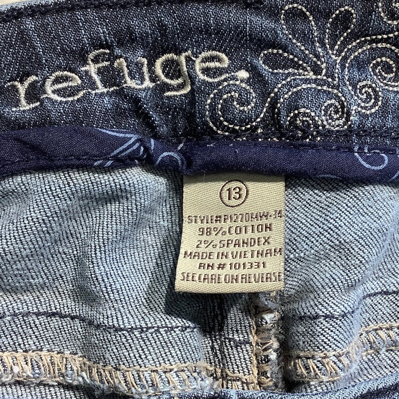 Refuge Blue Jeans Women’s Size 13 - Bootcut, Stretch, Casual Classic