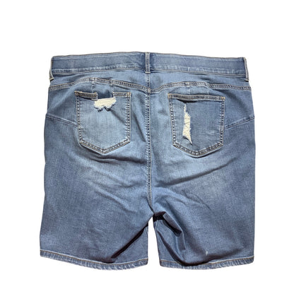Torrid Light Wash Denim Shorts Size 20 – Baddie, Casual, Streetwear