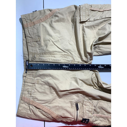 Ecko Unltd. Men’s Tan Cargo Shorts Size 38 — Streetwear, Casual, Utility