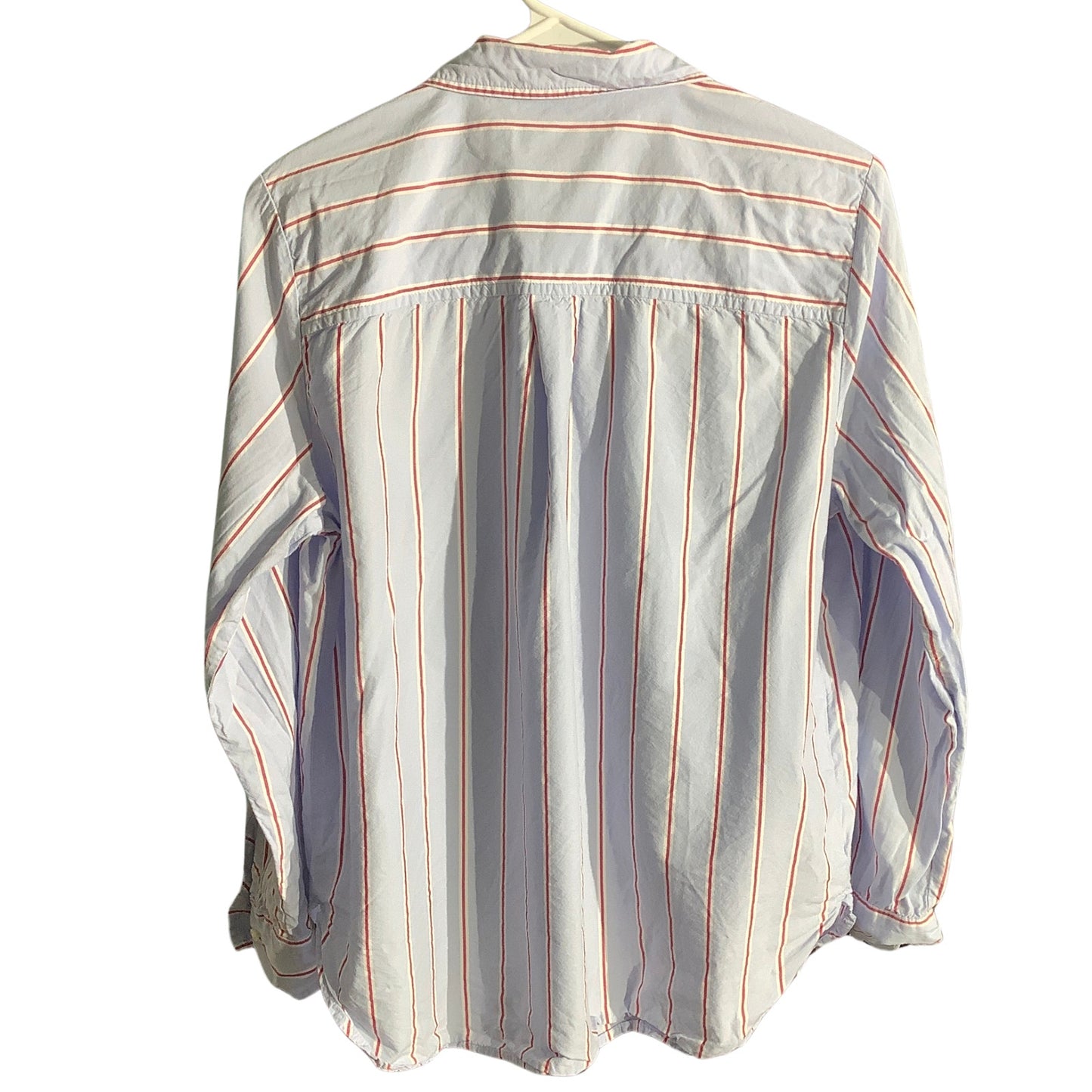 Loft Light Button-Down Collared Shirt Women’s Size M — Preppy, Casual, Classic