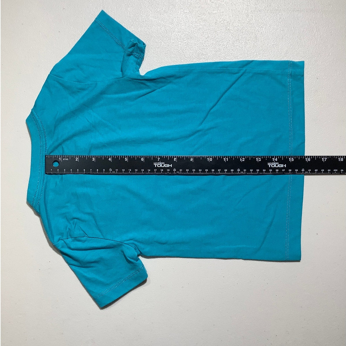 Nike Toddler Boys XS 4 Aqua Blue Crewneck T-Shirt Short Sleeve