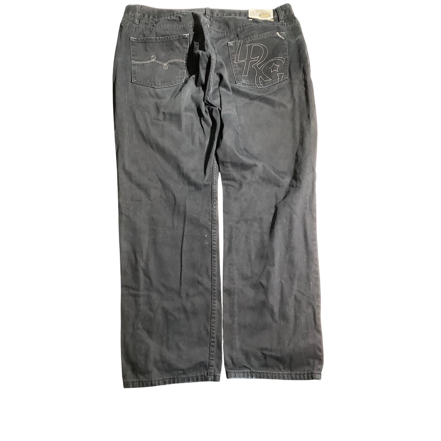LRG LR Genes Pants Men’s Size 42 – Black, Wide Leg, Streetwear