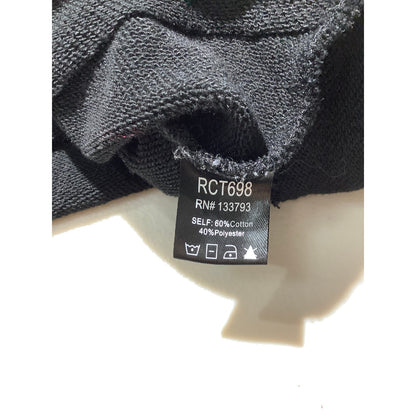 POL Black Cowl Neck Pullover Top Women’s Size S — Boho, Casual, Statement