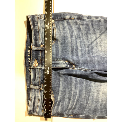 American Eagle Blue Hi-Rise Skinny Jeans Women 10— Stretch, Casual, Everyday