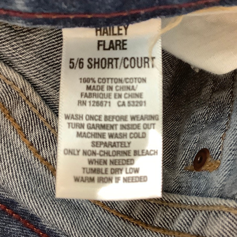 Aeropostale Hailey Flare Jeans Women's Size 5/6 Short — Y2K, Retro, Casual