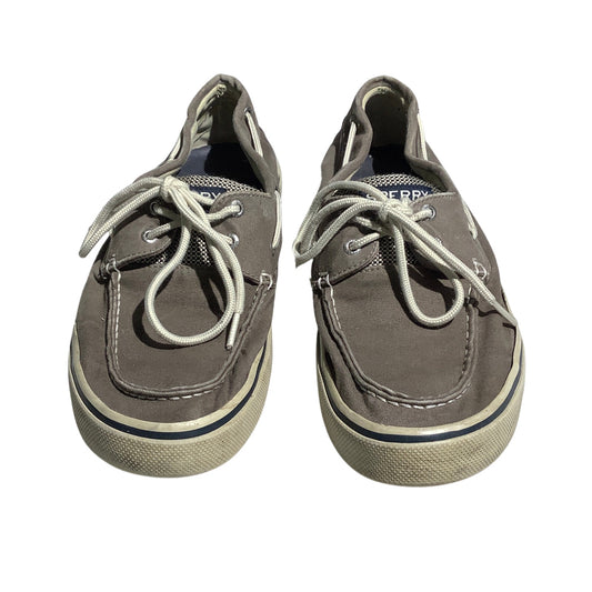 Sperry Top-Sider Halyard Canvas Boat Shoes Men’s 12M — Casual, Nautical, Lace-Up