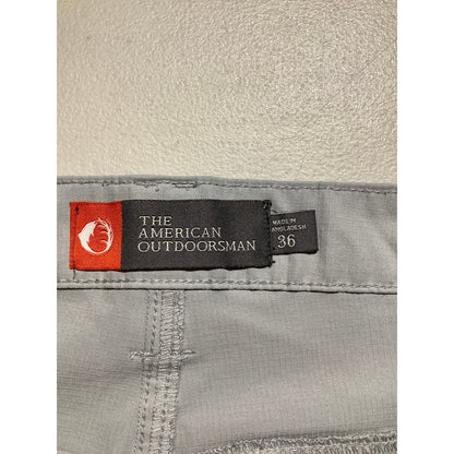 The American Outdoorsman Hiking Shorts Men 36 — Outdoor, Performance, Utility