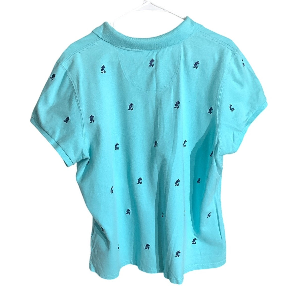 Disney Mickey Mouse Polo Women’s Size 2X – Playful, Classic, Teal