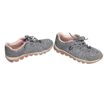 Avia Moonwalker Sneakers Gray/Pink Women’s 7 — Athletic, Walking, Lightweight
