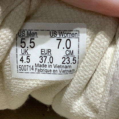 Vans Old Skool Unisex Sneakers Men’s Size 5.5 / Women’s 7 — Cream, Red, Skate