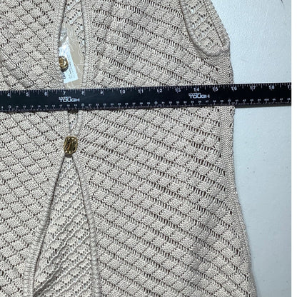Meshki Guiliana Sleeveless Knit Top Women Large — Minimalist, Chic, Lightweight