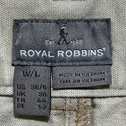 Royal Robbins Men’s Light Khaki Shorts Size 36 – Casual, Travel, Outdoors