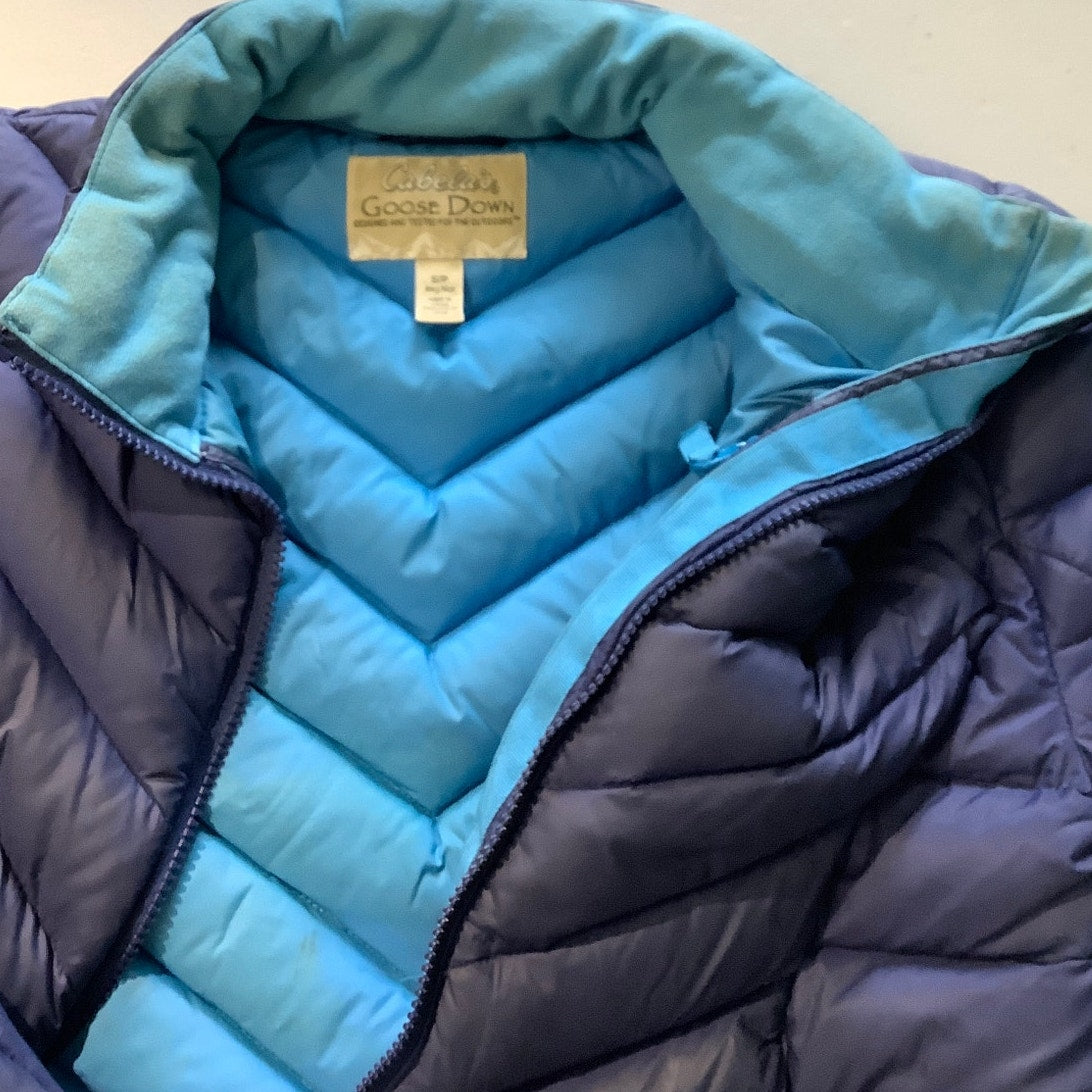 Cabela’s Goose Down Puffer Jacket Size S - Outdoor, Athleisure, Minimalist