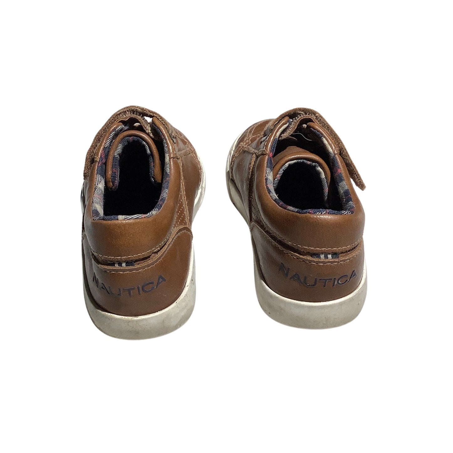 Nautica Berrian Sneakers, Brown, Infant Size 10 — Casual, Classic, Faux Leather