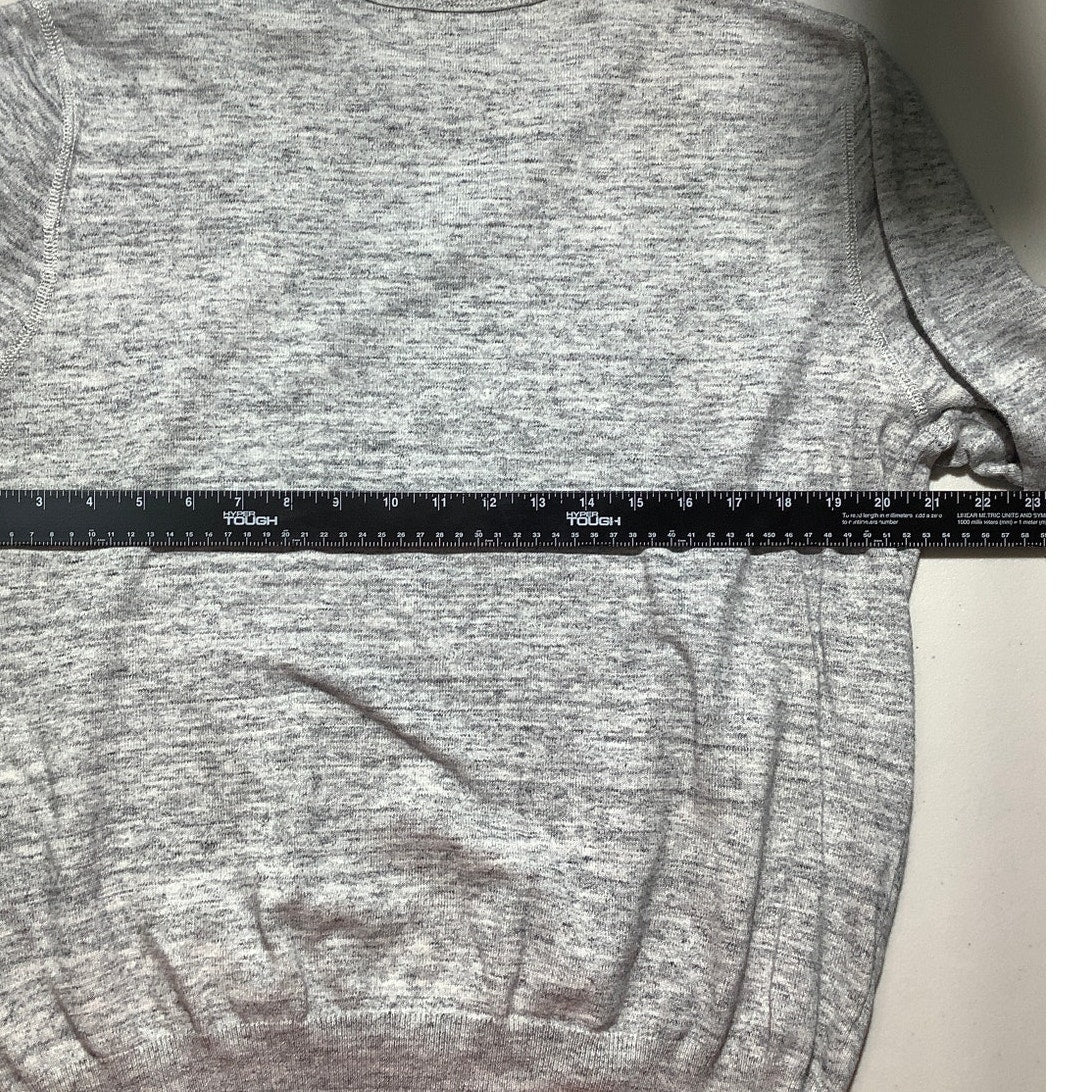 J.Crew Crew Neck Sweater Gray, Men’s Size XL — Classic, Casual, Minimalist