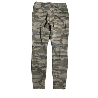 Ana Camo Jeggings Women’s Size 8 – Stretch, Slim, Zipper Detail