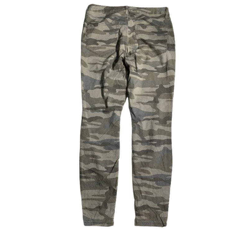 Ana Camo Jeggings Women’s Size 8 – Stretch, Slim, Zipper Detail