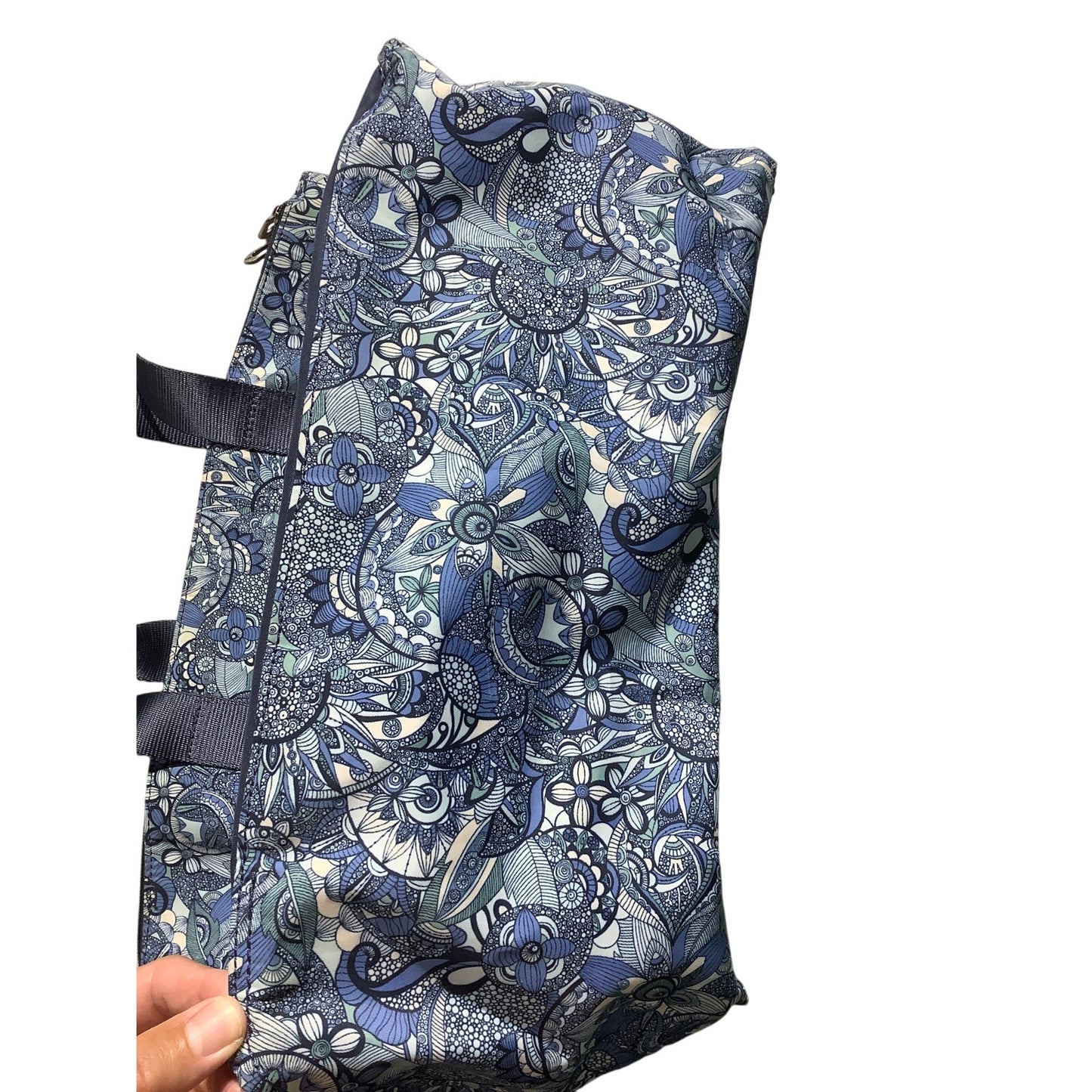 Sakroots Blue Floral Tote Bag – Boho, Travel, Multi-Pocket