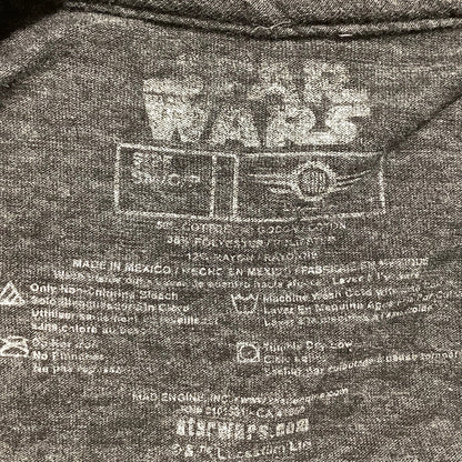 Star Wars Heathered Gray Graphic T-Shirt Size S — Movie, Geek, Casual