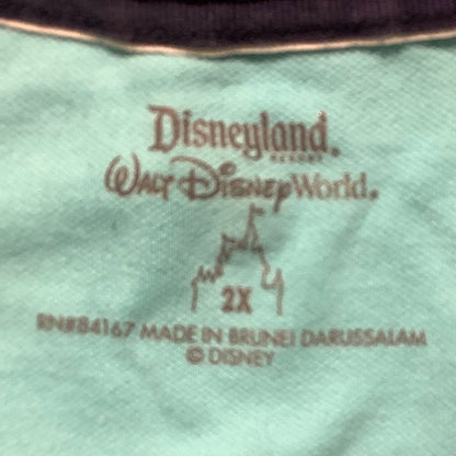 Disney Mickey Mouse Polo Women’s Size 2X – Playful, Classic, Teal