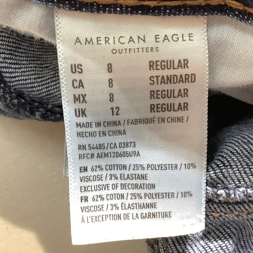 American Eagle Stretch Hi-Rise Jegging Women's Size 8— Skinny, Stretch, Everyday