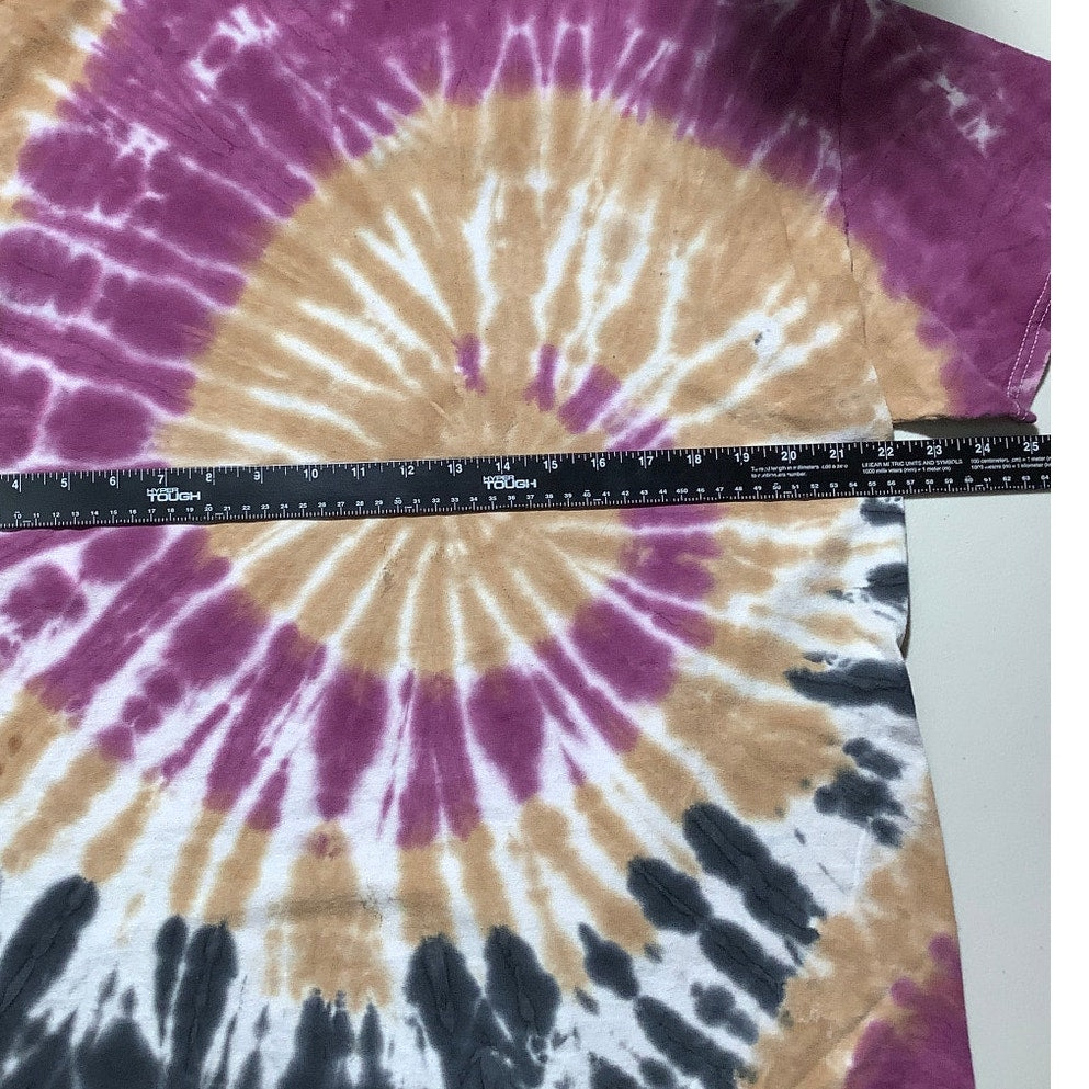 Metallica Tie-Dye Rock T-Shirt Men’s Size Large — Graphic Band Tee, Cotton