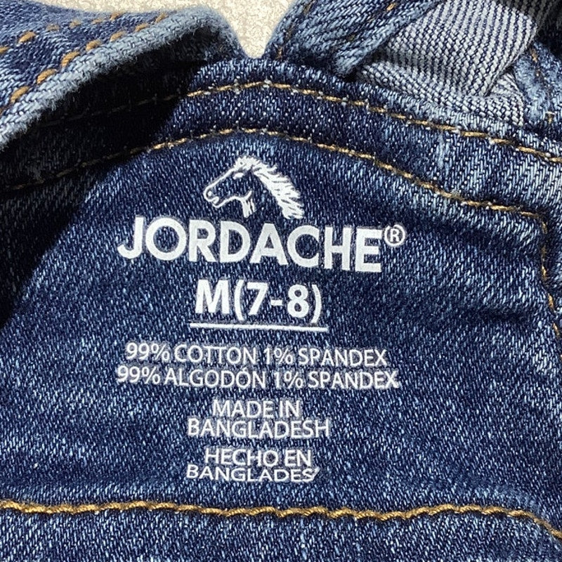 Jordache Denim Overall Shorts Child Size 7-8 M — Kids Fashion, Distressed, Jorts