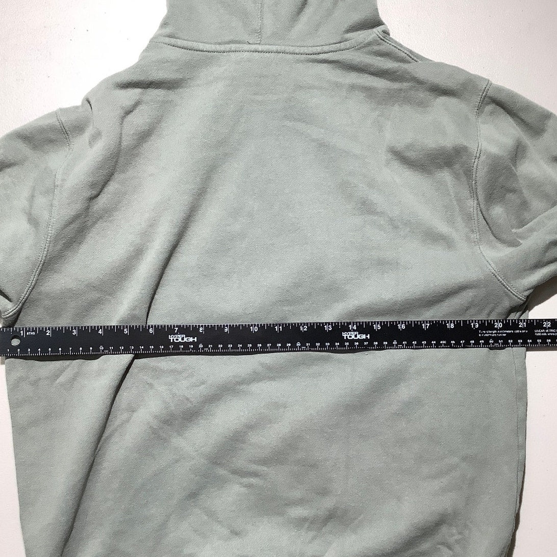 RVCA Men's Medium Olive Green Skate Pullover Kangaroo Pocket Hoodie