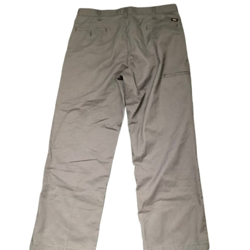 Dickies Men's Grey Work Pants Size 36x30 - Workwear, Utility, Durable