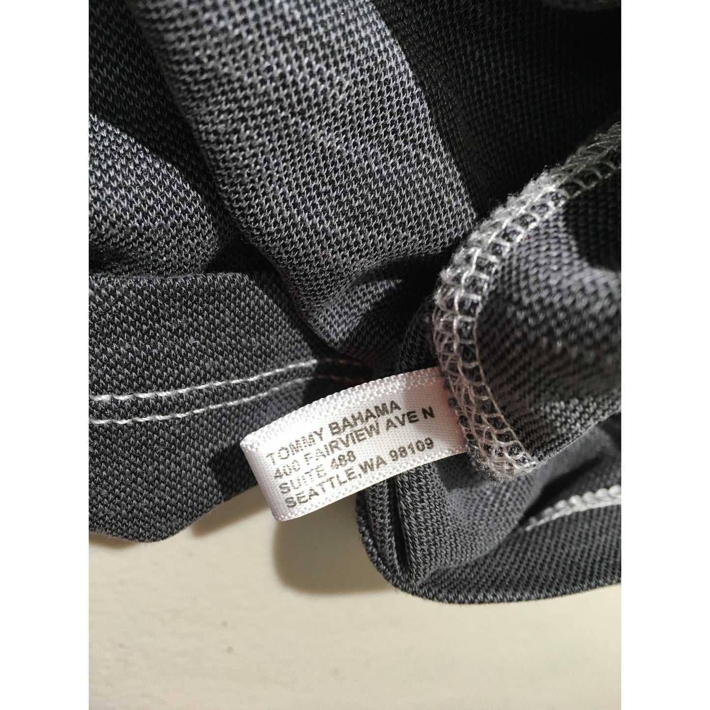 Tommy Bahama Charcoal Gray Polo Size L - Classic, Casual, Relaxed