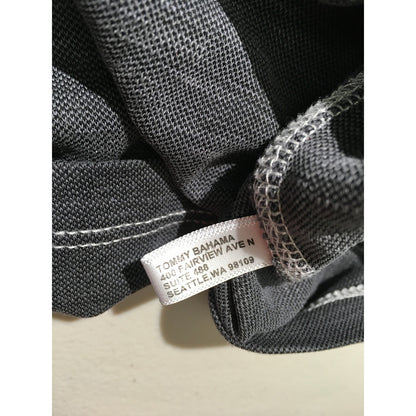 Tommy Bahama Charcoal Gray Polo Size L - Classic, Casual, Relaxed