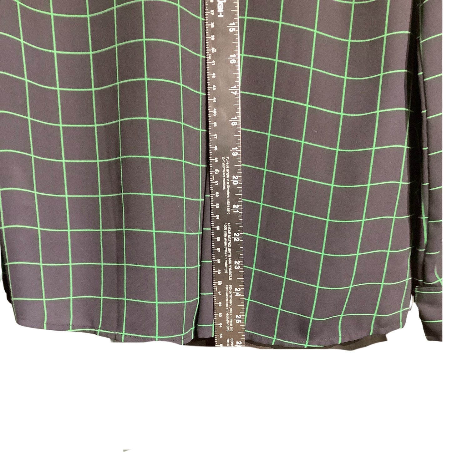 J.Crew Check Button-Down Shirt Women’s Small — Long Sleeve, Lightweight, Classic