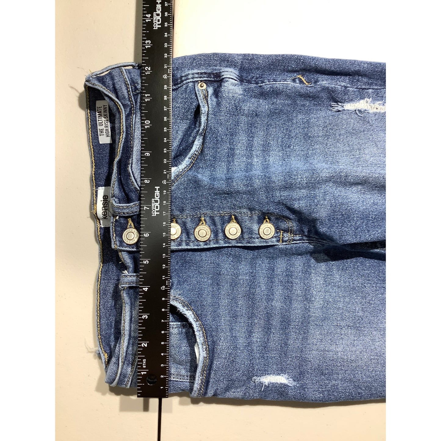 Kensie Jeans High Rise Skinny Jeans Women’s 2/26 — Distressed, Casual, Luxe