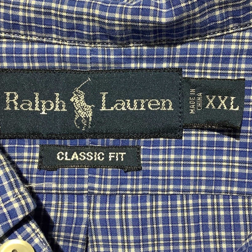 Ralph Lauren  Short Sleeve Button-Up Shirt Men’s XXL — Classic, Casual, Cotton