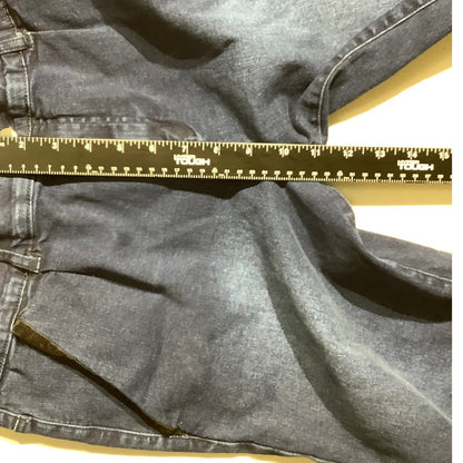 Indigo Poppy Dark Denim Capris Women’s Size 14 – Casual, Relaxed, Cuffed