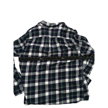 J. Crew Men's M Classic Flannel Shirt - Grunge, Preppy, Casual