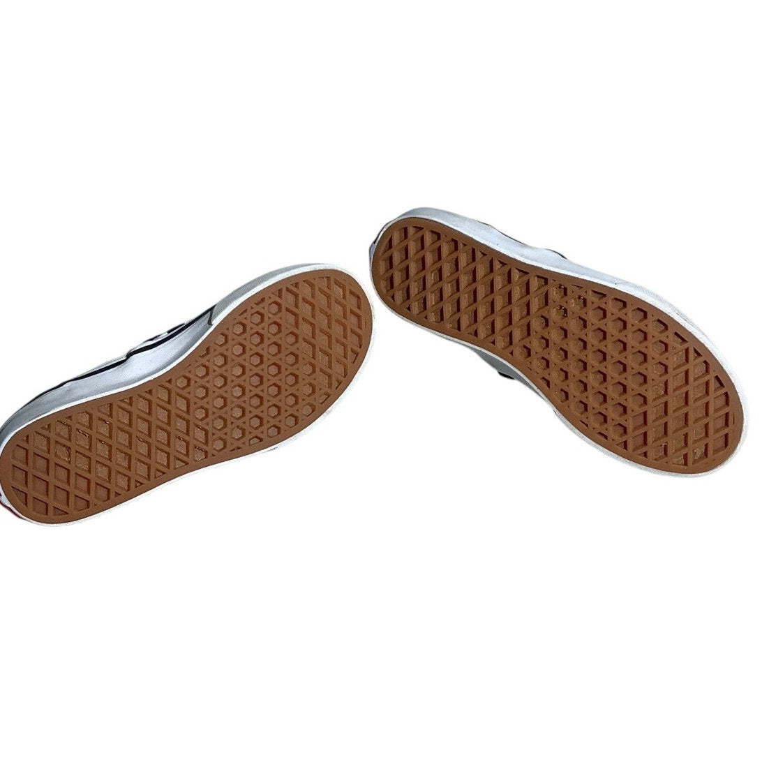 Vans Kids Slip-On Shoes Size 1 — Black/White Checkerboard, Classic, Casual