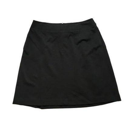Talbots Black Stretch Skirt Size 12P - Classic, Elegant, Office Chic