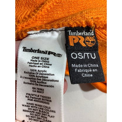 Timberland Pro Men's One Size Bright Orange Cuffed Watchcap Beanie