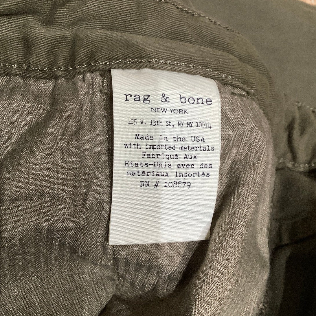 Rag & Bone Army Green Jeans Sz 31 Stylish, Comfortable, and Versatile Streetwear