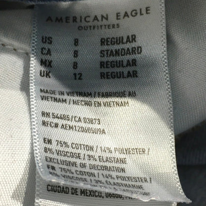 American Eagle Light Wash Jeans Size 8R – Casual, Y2K, Comfortable