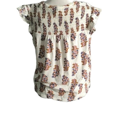 Lucky Brand Floral Top Size M - Boho, Cottagecore, Feminine