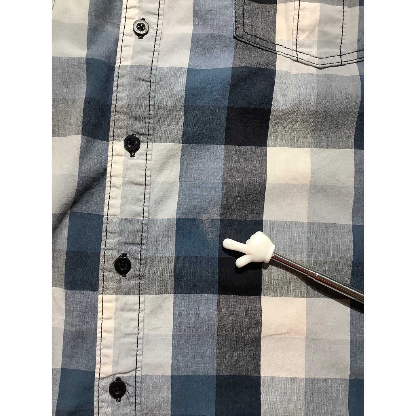 Fox Racing Kid’s Button up Shirt Size XL — Plaid, Collared, Short Sleeve