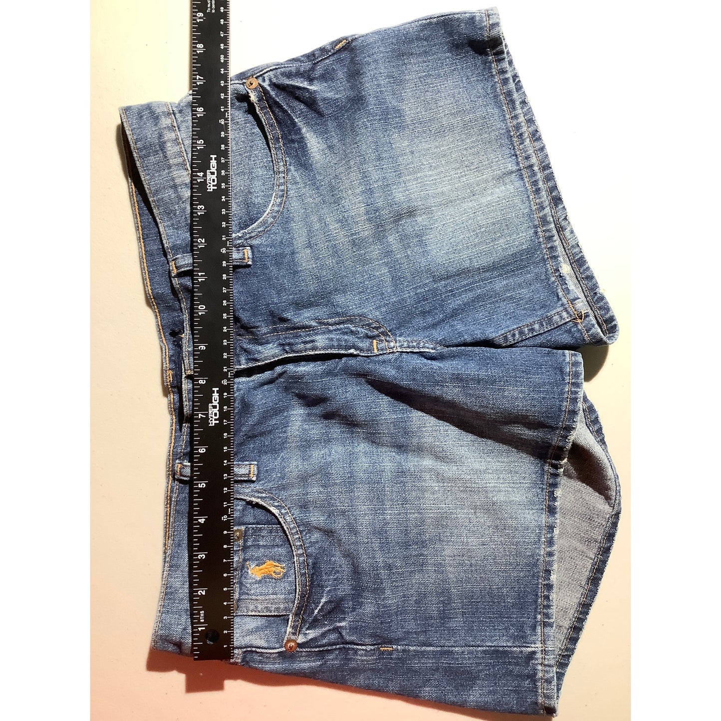Ralph Lauren Sport Denim Shorts Women’s Size 8 – Classic, Cotton, Mid-Rise
