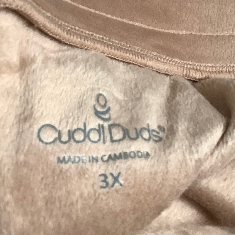 Cuddl Duds Gold Velour Sweatpants, Size 3X – Cozy, Loungewear, Minimalist