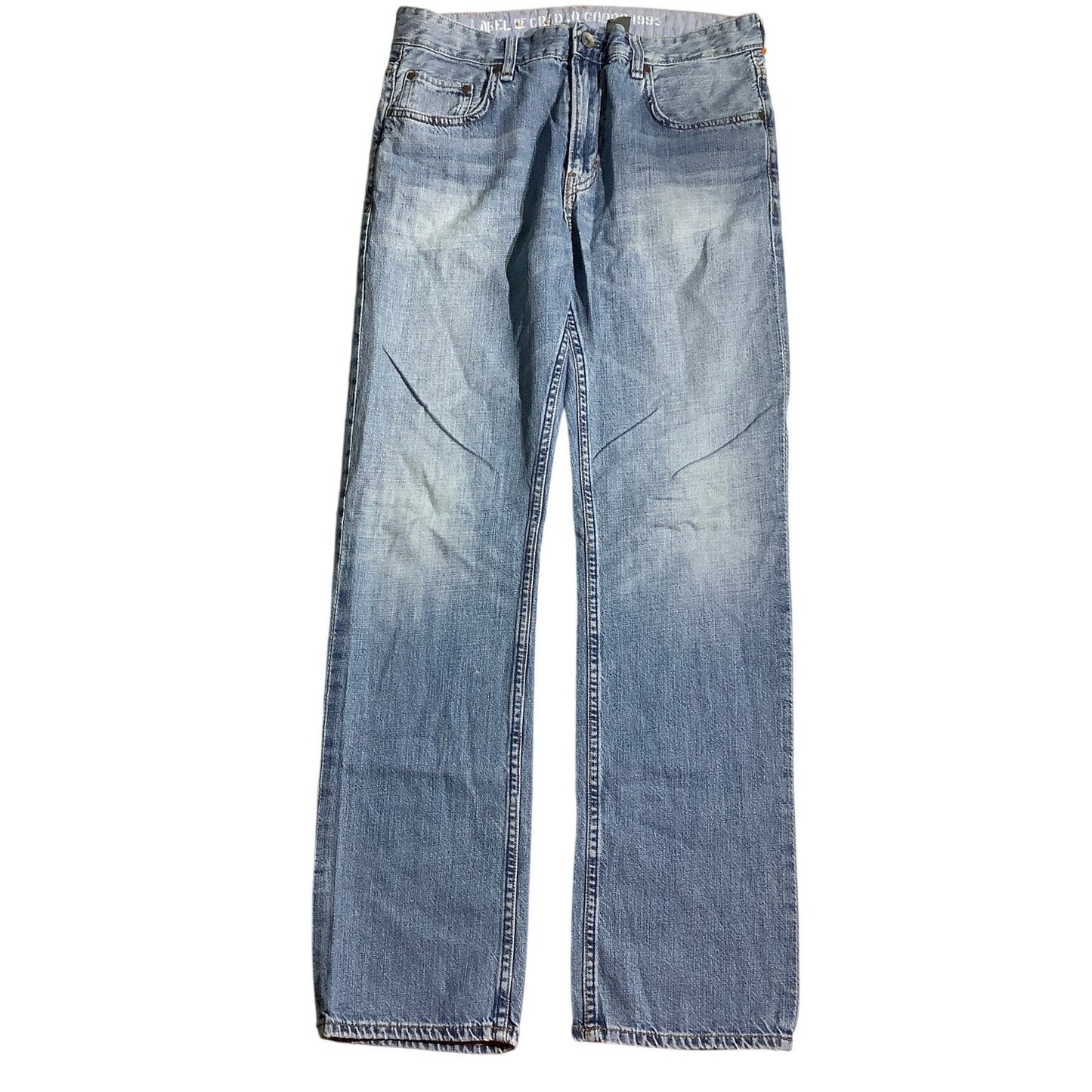 Label of Graded Goods Jeans Size 14Y – Light Wash, Straight, Cotton