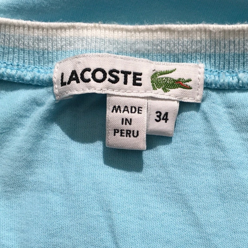 Lacoste Powder Blue Summer Dress Size 34 - Preppy, Casual, Sporty